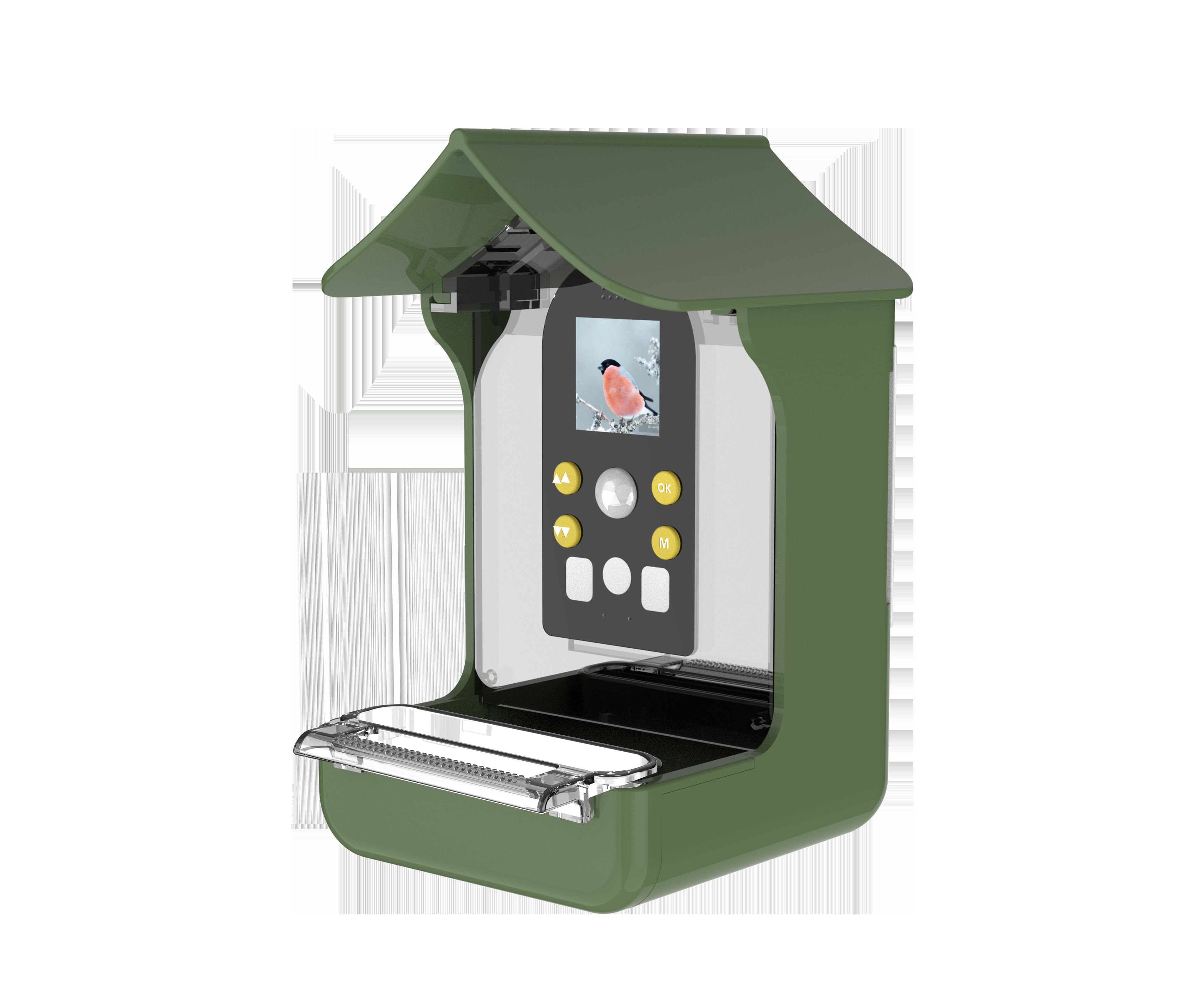 Smart Bird Feeder Camera - Mangeoire à oiseaux avec caméra, montage