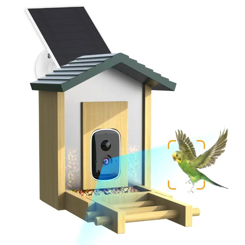 Smart Bird Feeder Camera - Mangeoire à oiseaux intelligente 4K AI