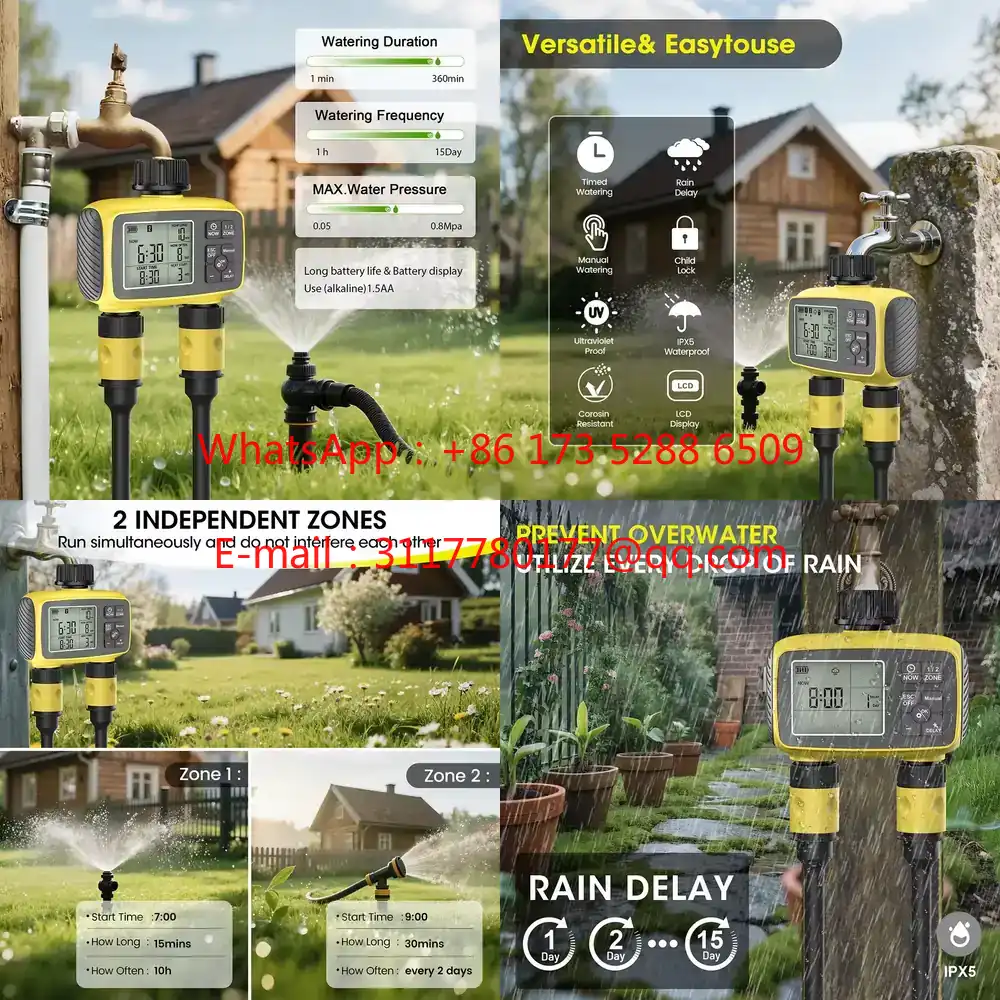 Smart Garden Irrigation System - WAP01 Minuteur d'irrigation de jardin à