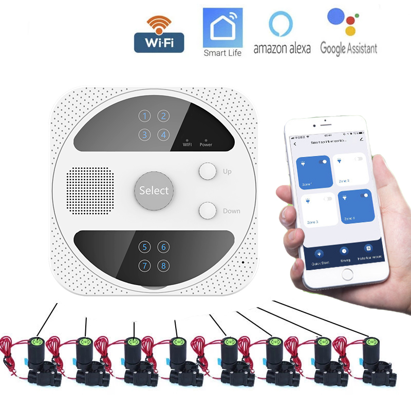 Smart Garden Sphagnum Moss - Minuterie d'Arrosage Intelligente WiFi, Contrôleur d'Irrigation