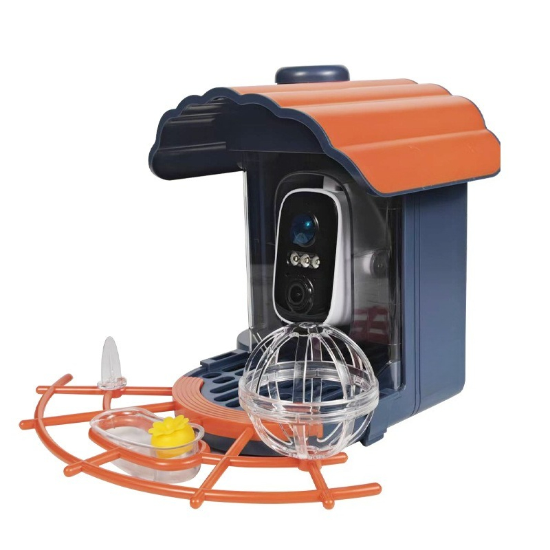 Smart Bird Feeder Camera - Mangeoire automatique solaire extérieure avec caméra,