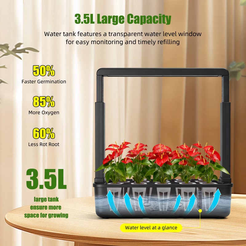 Smart Garden Youtube - Système de jardinage intelligent hydroponique LED