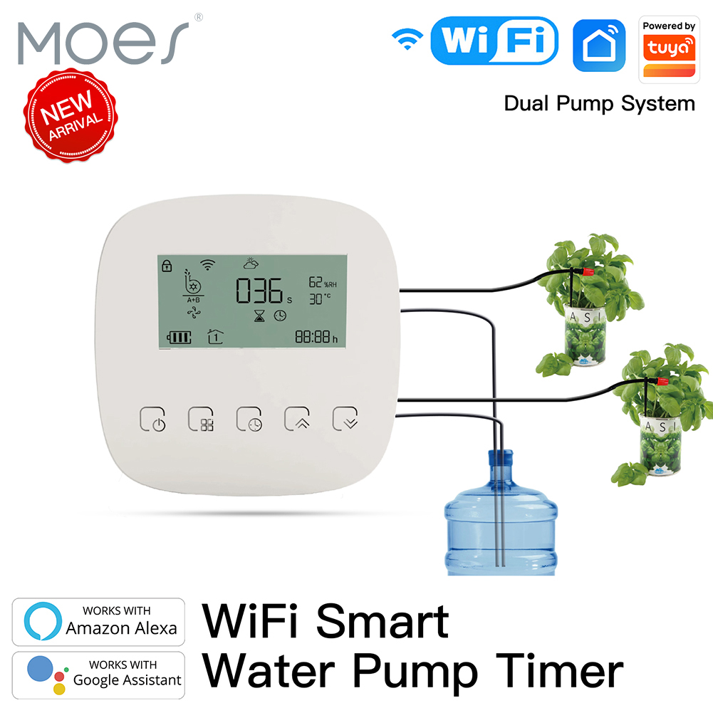 Smart Garden Irrigation System - Machine d'arrosage intelligente WiFi Tuya, contrôleur