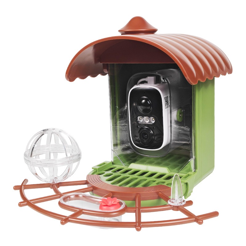 Smart Bird Feeder Camera - Mangeoire à oiseaux intelligente automatique à