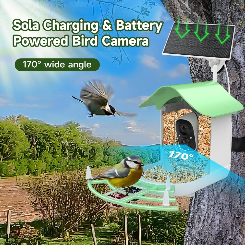 Mangeoire à oiseaux intelligen - Smart Bird Feeder Camera avis et prix