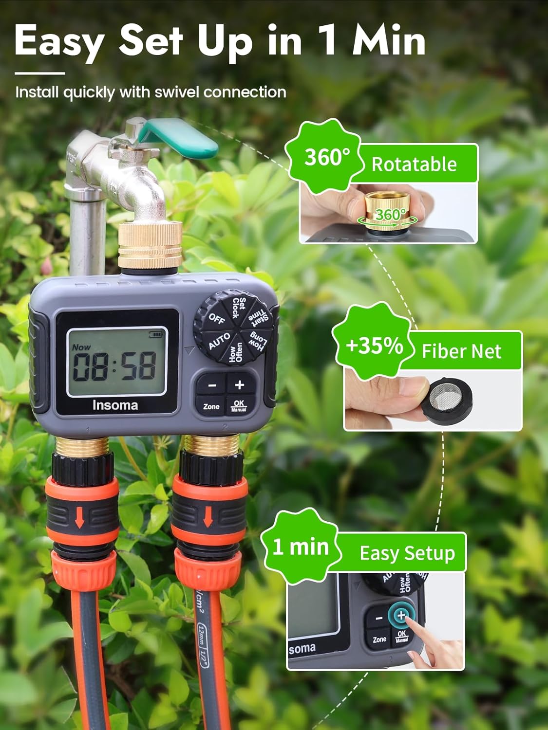 Système d'arrosage intelligent - Smart Garden Sphagnum Moss avis et prix