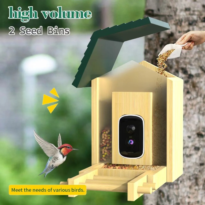 Mangeoire à oiseaux intelligen - Smart Bird Feeder Camera avis et prix