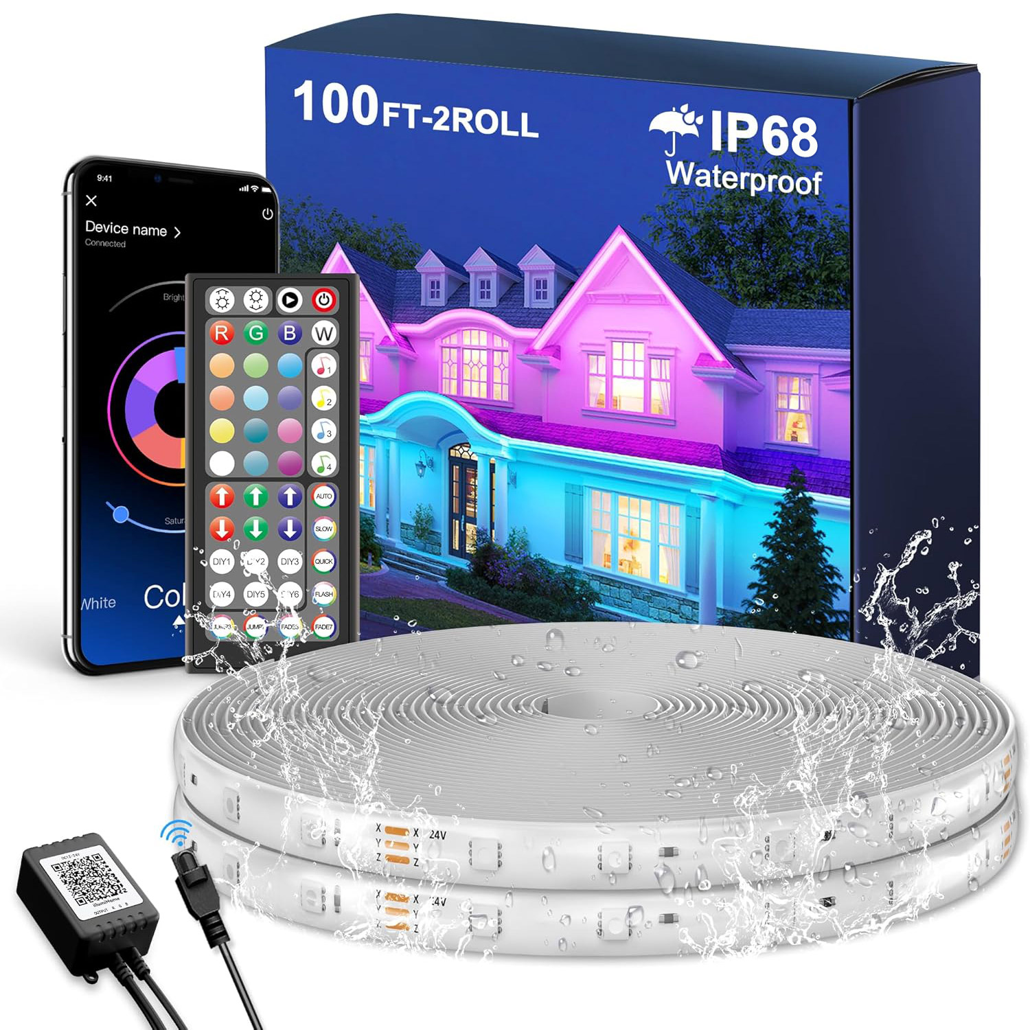 Bande lumineuse LED d'extérieu - Smart Garden Youtube avis et prix