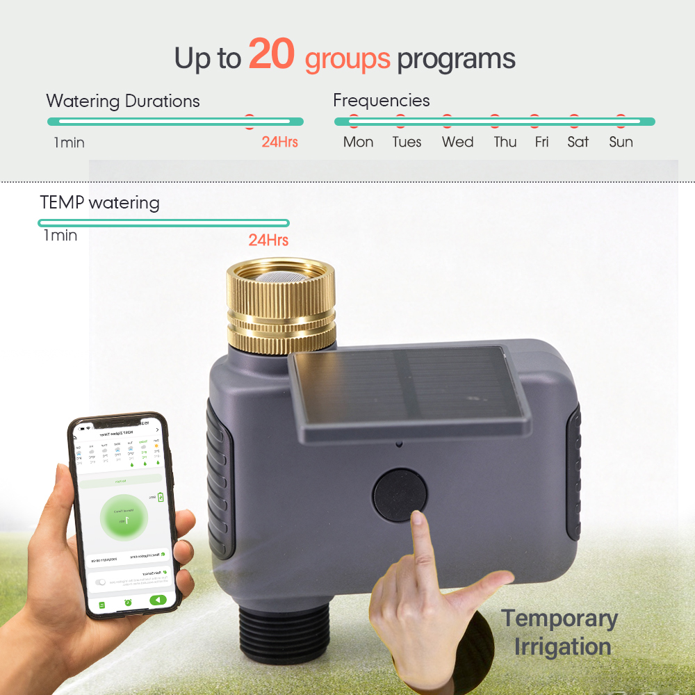 Minuteur solaire intelligent T - Smart Garden Sphagnum Moss avis et prix