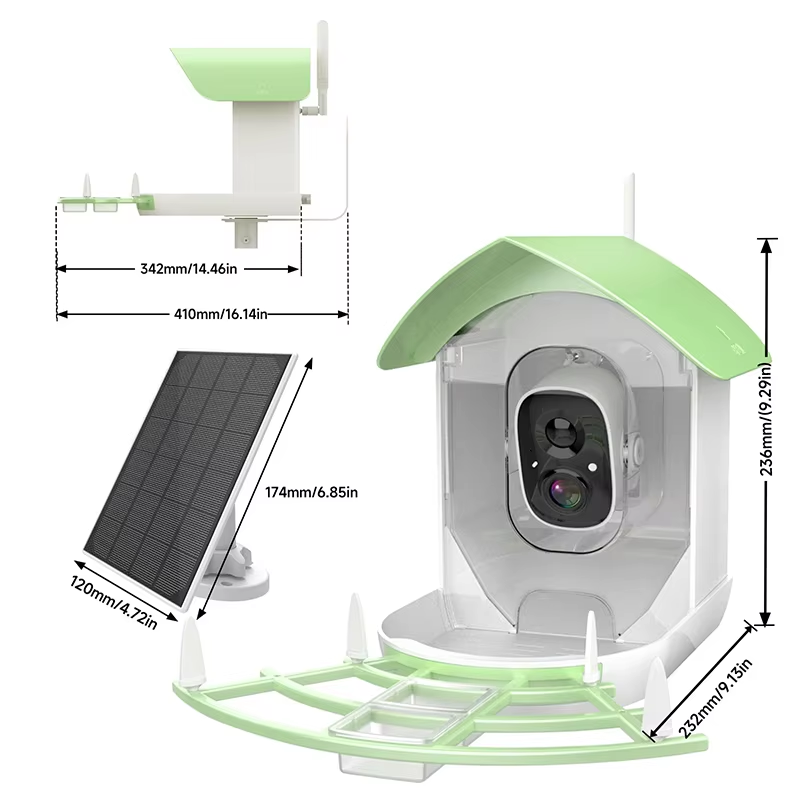 Caméra de surveillance pour oi - Smart Bird Feeder Camera avis et prix
