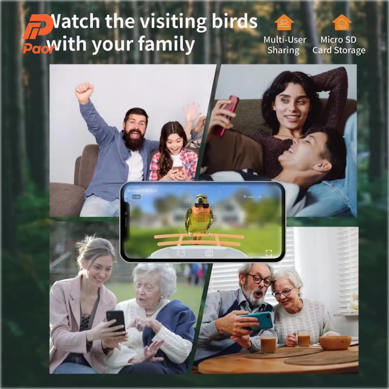 Nouvelles mangeoires à oiseaux - Smart Bird Feeder Camera avis et prix