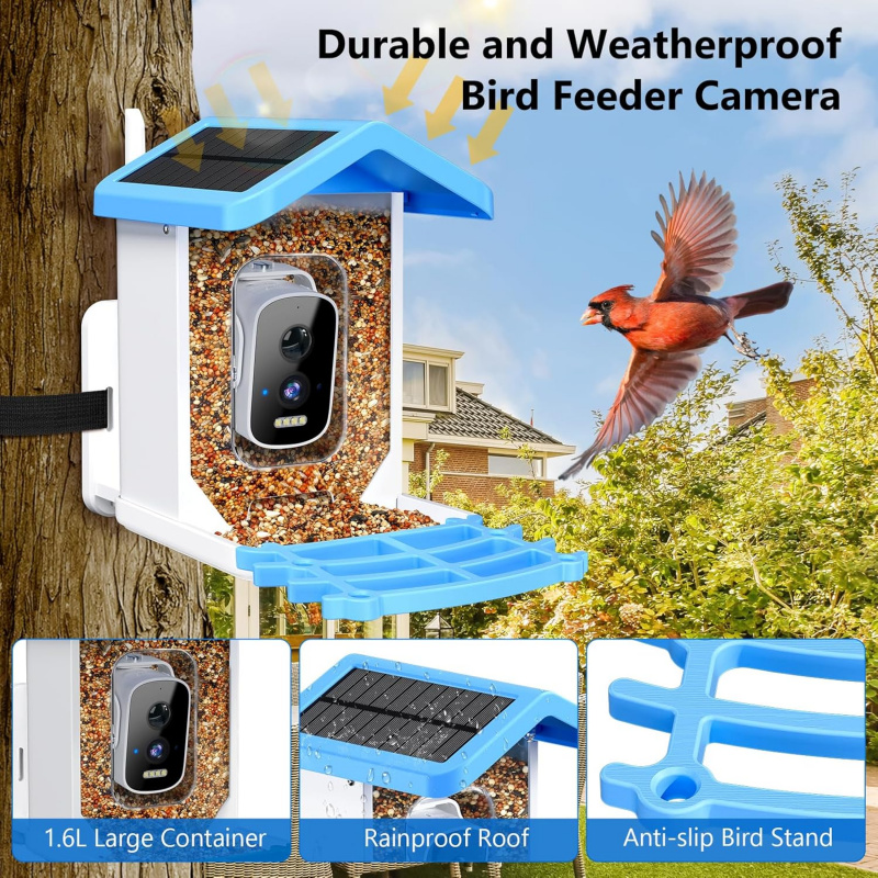 Mangeoire à oiseaux intelligen - Smart Bird Feeder Camera avis et prix